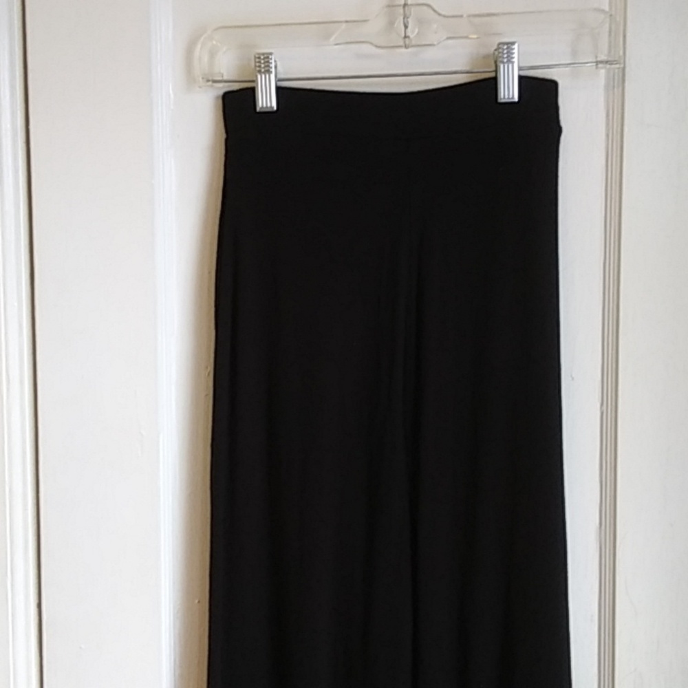 Free People Black Flowy Pants - Picture 3 of 5